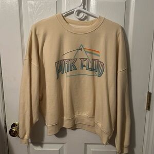 Yellow Pink Floyd Sweatshirt.